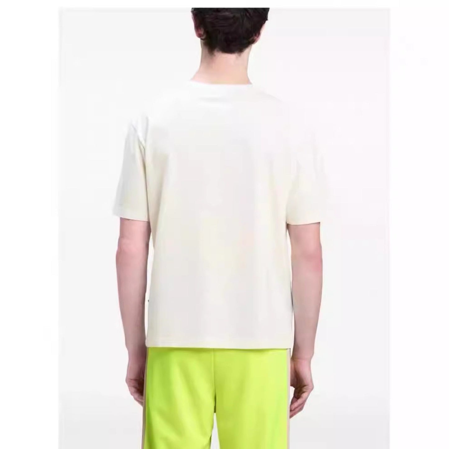 Palm Angels T-shirt Comic Stream Lacquer Alphabet Short Sleeve T-shirt